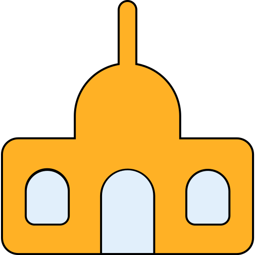 mosquée Icône gratuit mosquée Icône gratuit