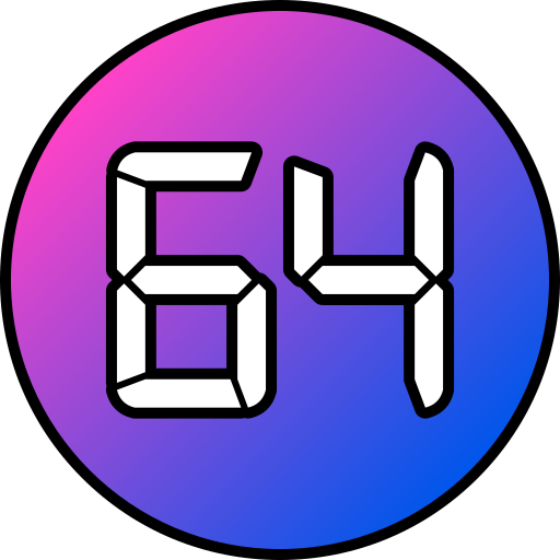 64 icono gratis