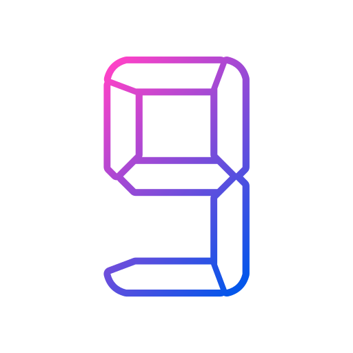 Number 9 free icon
