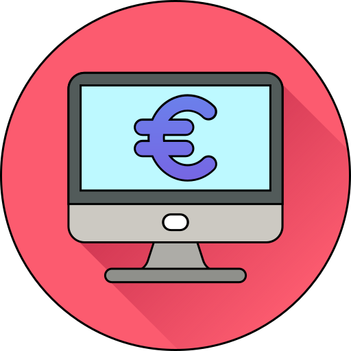 euro icono gratis