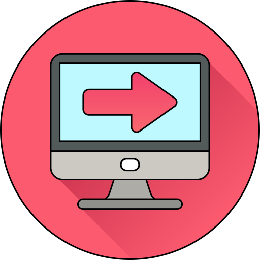 flecha derecha icono gratis