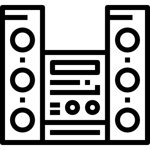 reproductor de música icono gratis