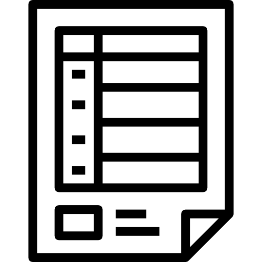 Invoice Accurate Lineal icon