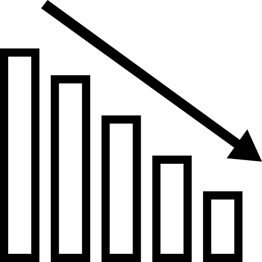 pérdida icono gratis