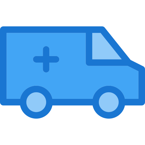 Ambulância grátis ícone Ambulância grátis ícone