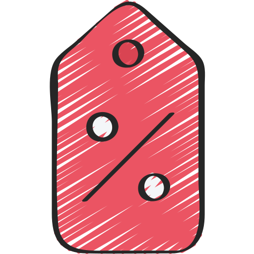 Etiqueta del precio icono gratis