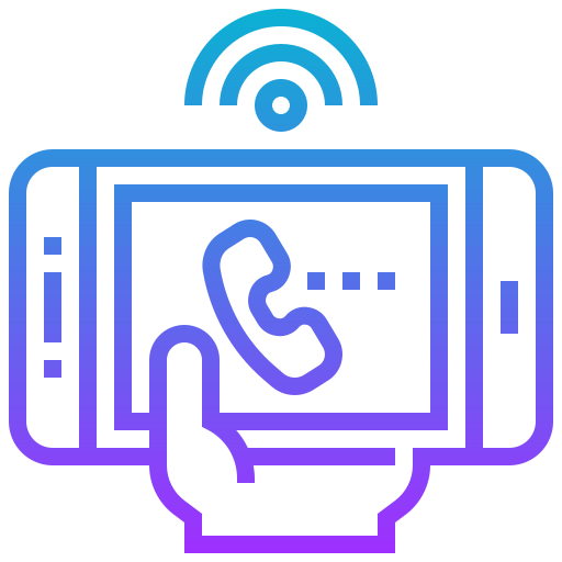 llamada telefónica icono gratis