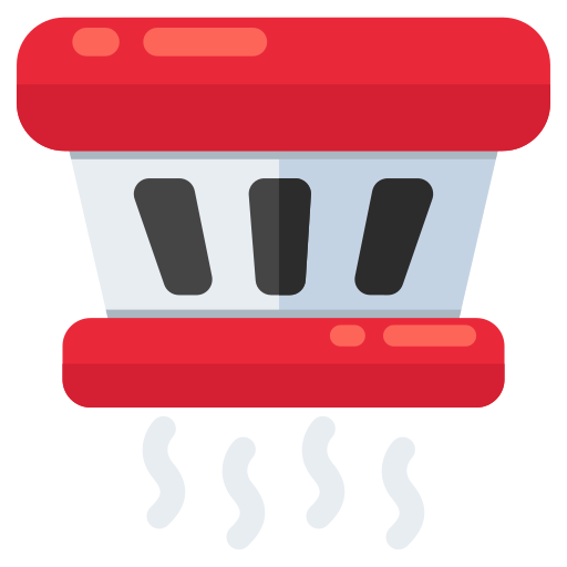 detector de humo icono gratis