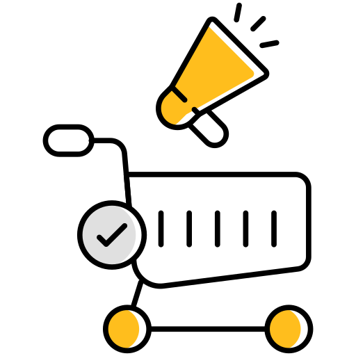 carro de la compra icono gratis