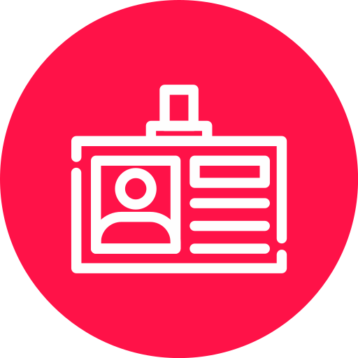 신분증 무료 아이콘