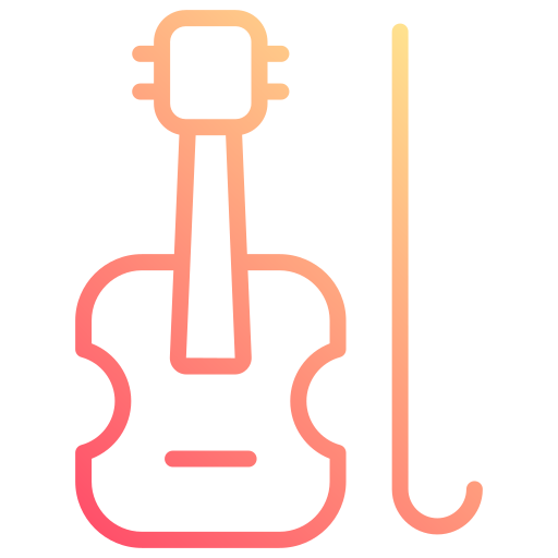 violín icono gratis