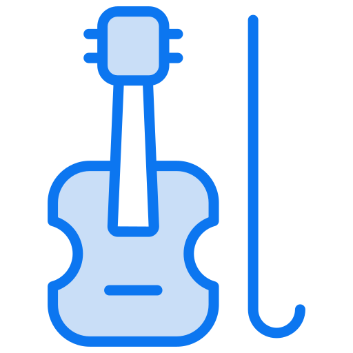 violín icono gratis