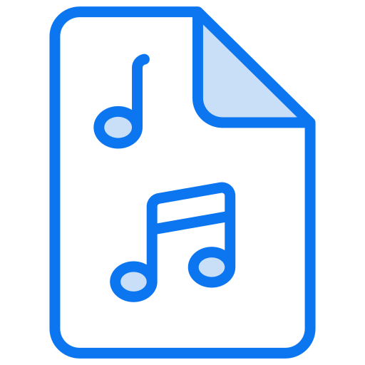 archivo de música icono gratis