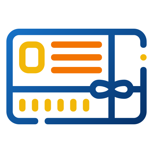 carte cadeau Icône gratuit