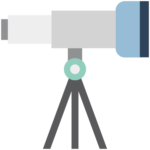 Telescope free icon