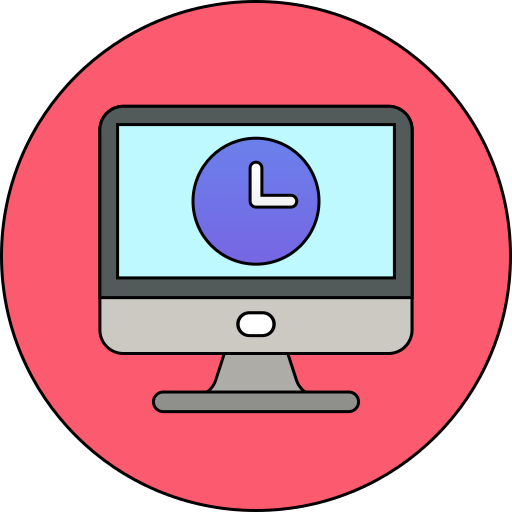 Clock free icon
