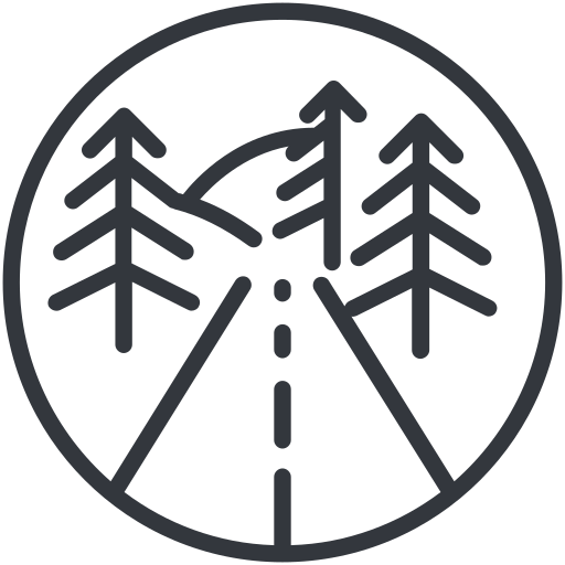 Дорога бесплатно иконка