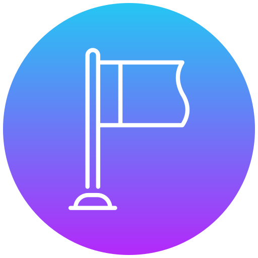 Flag free icon Flag free icon