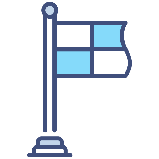 Flag free icon