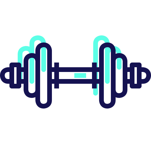 gimnasia icono gratis