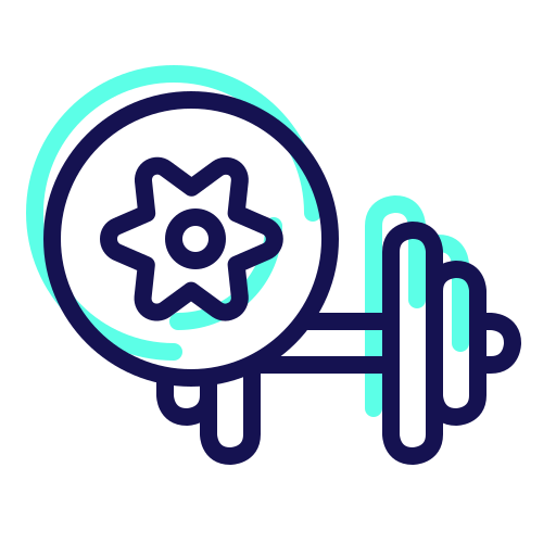 gimnasia icono gratis