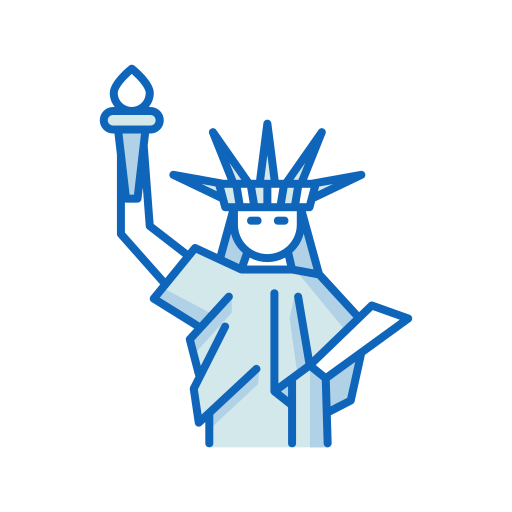 estatua de la libertad icono gratis