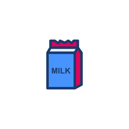 Milk Good Ware Lineal Color icon