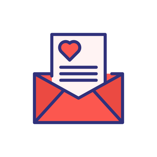Envelope, envelopes, interface, mail, mails, message, red icon - Free  download