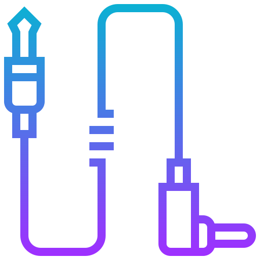 Conector jack icono gratis