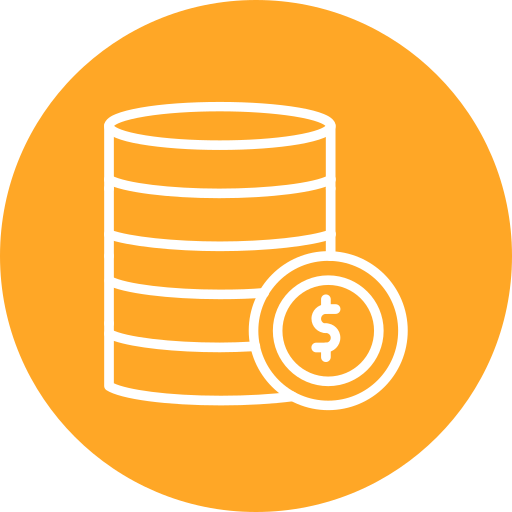 monedas icono gratis