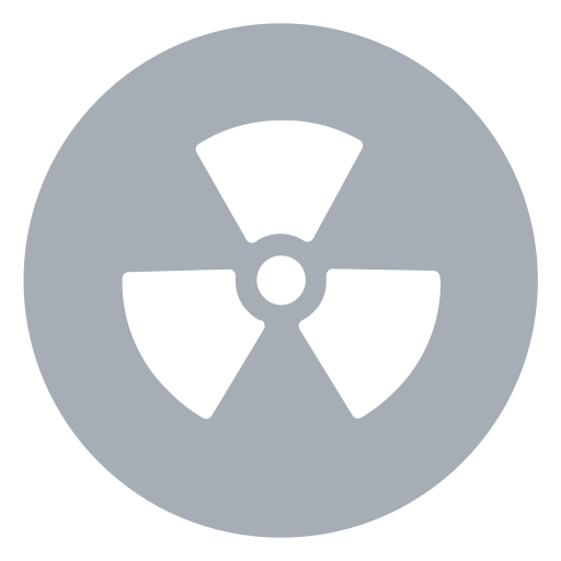 radioactivo icono gratis