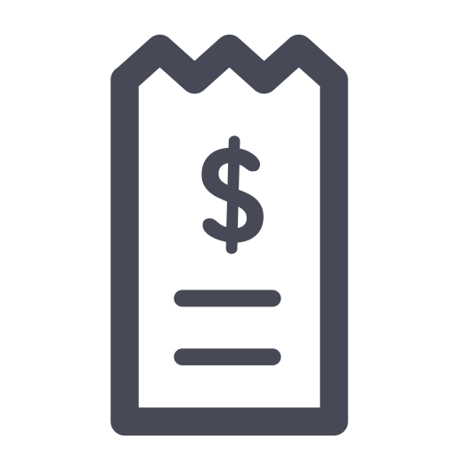 factura icono gratis