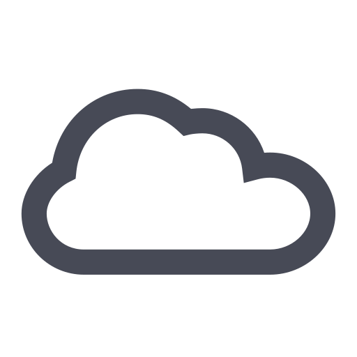Cloud free icon