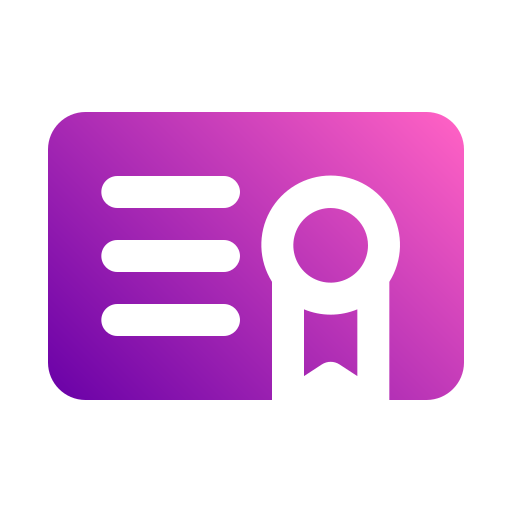 zertifikat kostenlos Icon zertifikat kostenlos Icon
