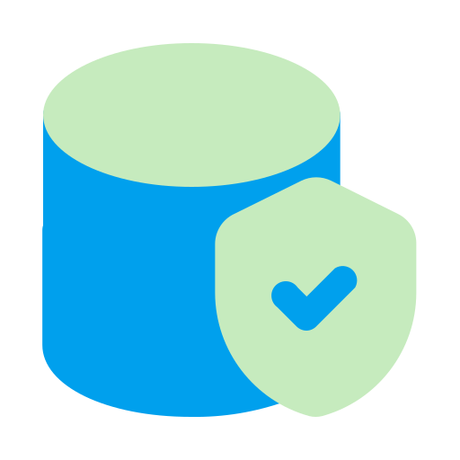 seguridad de la base de datos icono gratis