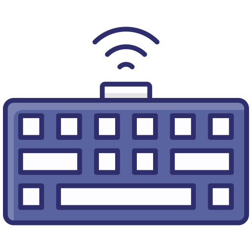 Keyboard free icon