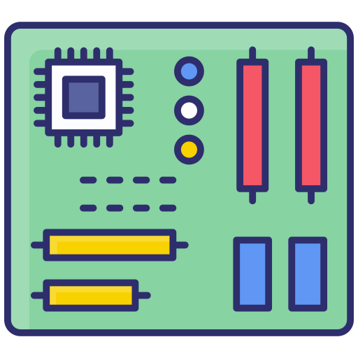 placa madre icono gratis