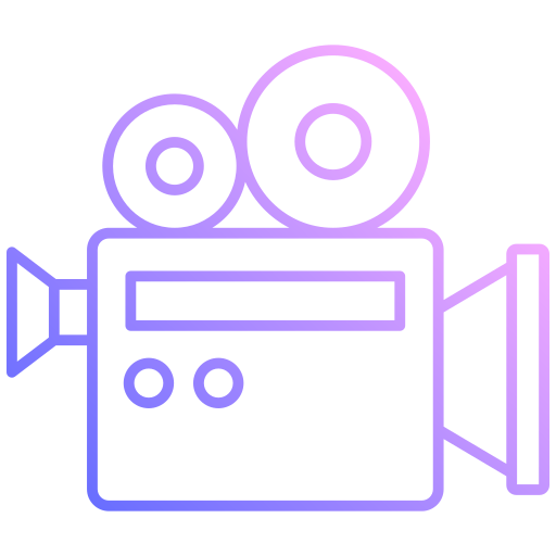 cámara de video icono gratis