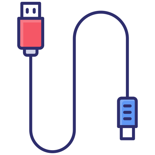 cable de datos icono gratis