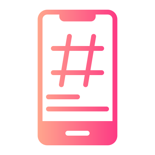hashtag grátis ícone
