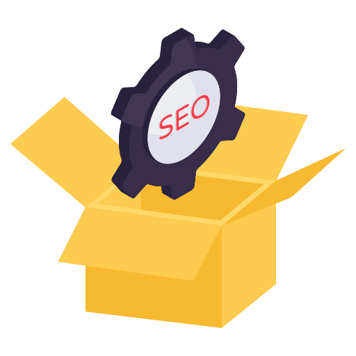 paquete seo icono gratis