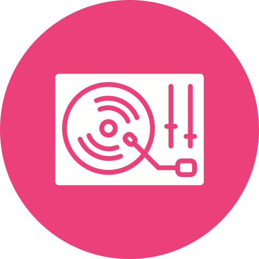 placa giratoria icono gratis