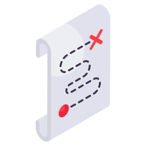 ninguna ruta icono gratis