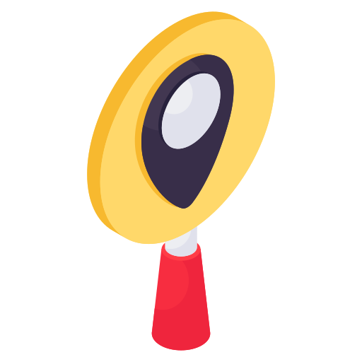 ubicación de búsqueda icono gratis