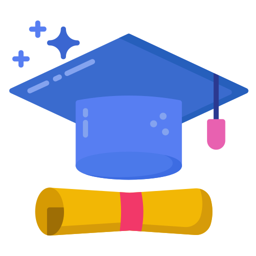 diploma grátis ícone