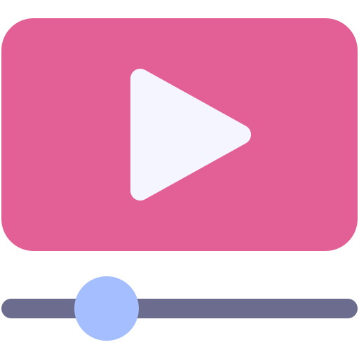 reproductor de video icono gratis