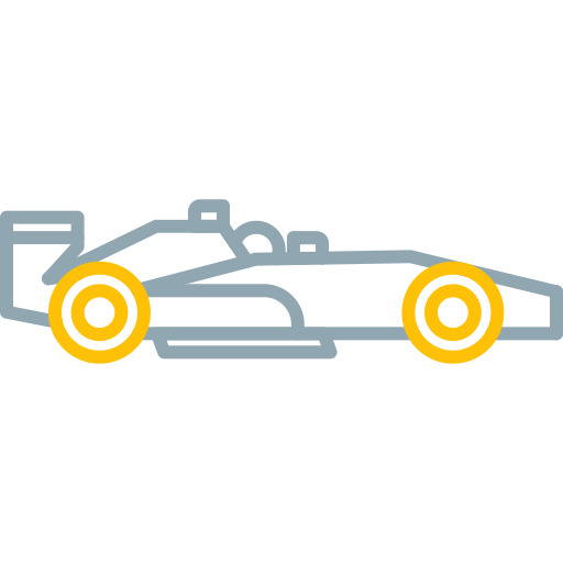 coche de carreras icono gratis