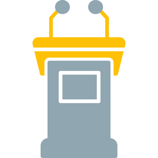 tribuna icono gratis