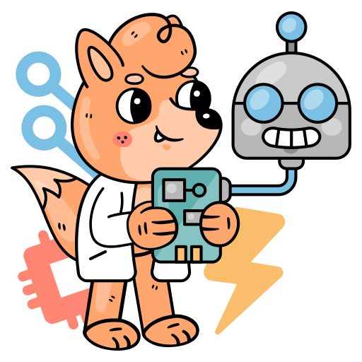 robot gratis sticker