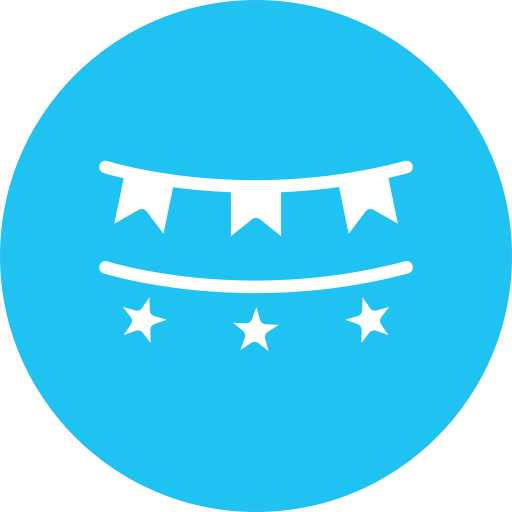 guirnaldas icono gratis